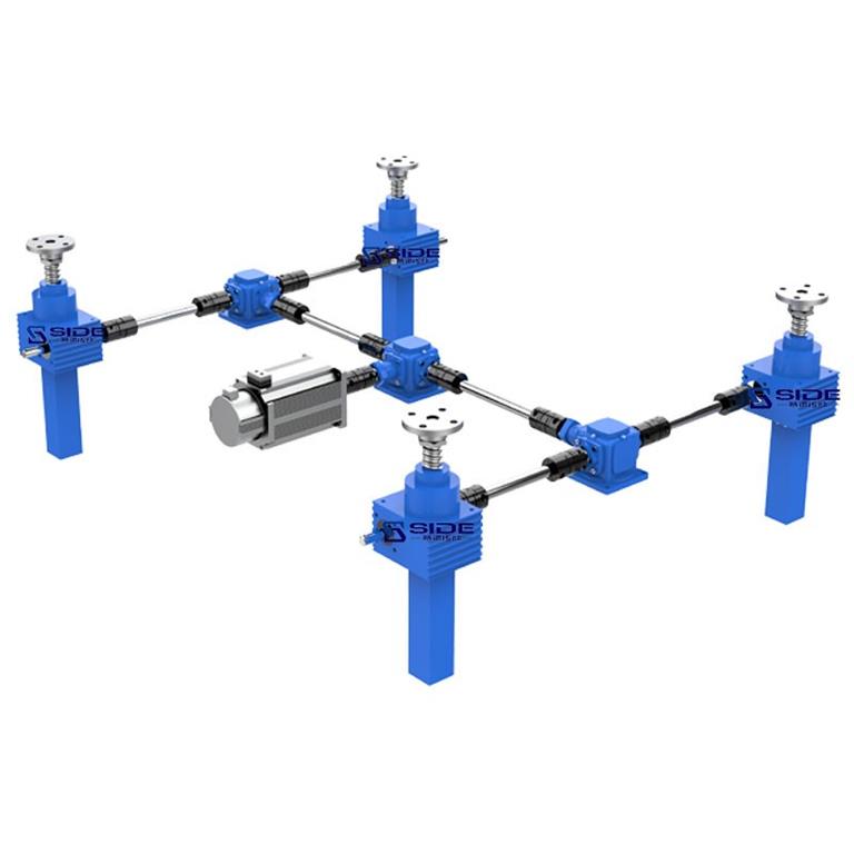 多臺聯(lián)動絲桿升降機