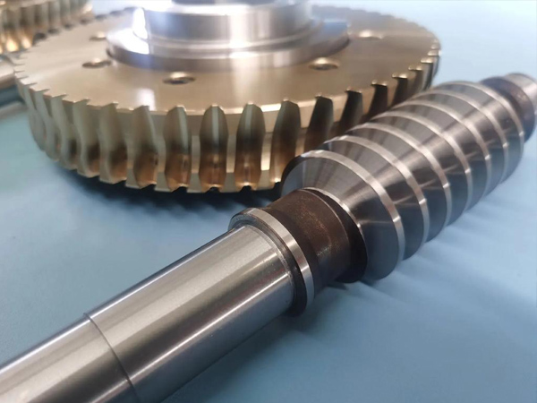 精密蝸輪蝸桿加工實景圖片
